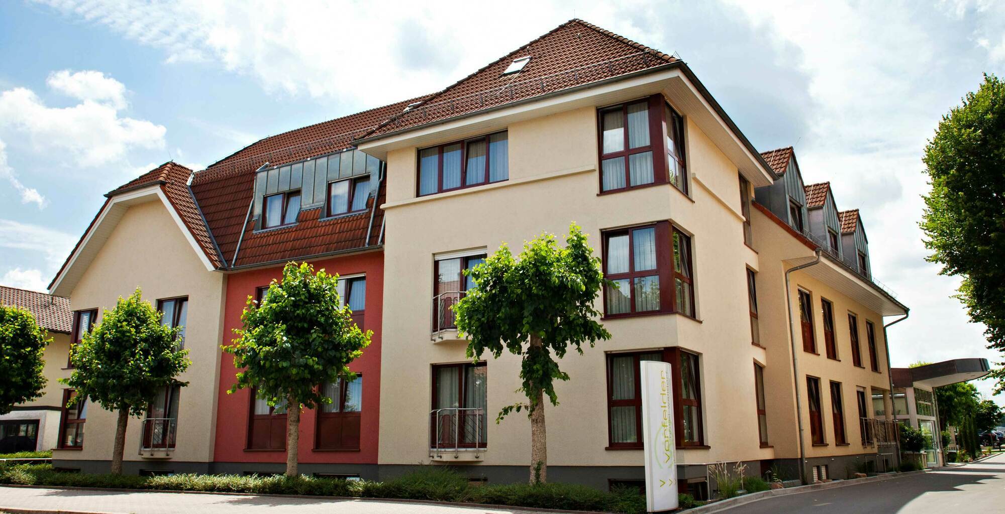 Hotel Vorfelder Walldorf  Bagian luar foto